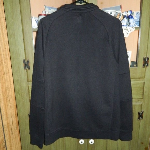 TEK GEAR Track Jacket Men’s Black Size Medium - Picture 3 of 9